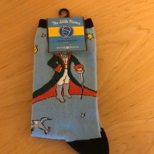NWT Socksmith Cartoon Cotton Crew The Little Prince Socks